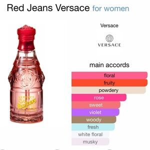 NEW in box Versace Red Jeans Woman Eau de Toilette